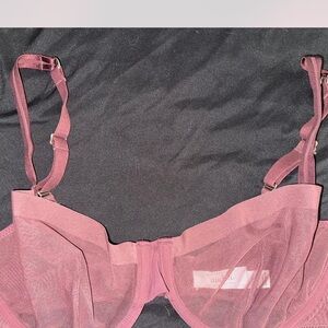 Mesh Pink Bra